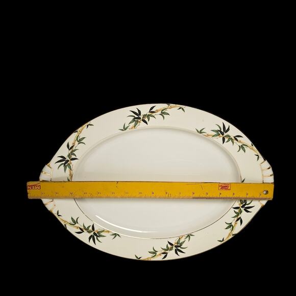 Vintage  Kent Balihai China 17.5” Oval‎ Severing Platter - Picture 6 of 6